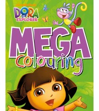 Dora the Explorer Mega Colouring