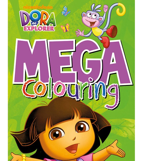 Dora the Explorer Mega Colouring