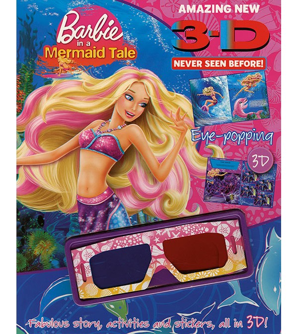 Barbie in a Mermaid Tale: 3D Story and Activity Book