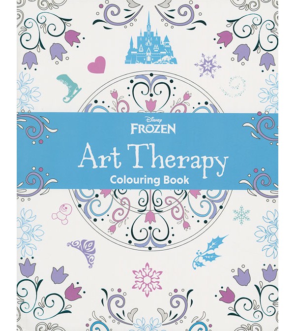 Disney Frozen Art Therapy Colouring Book