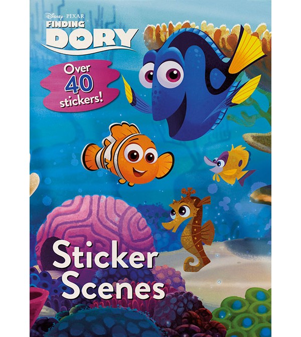 Disney Pixar Finding Dory Sticker Scenes