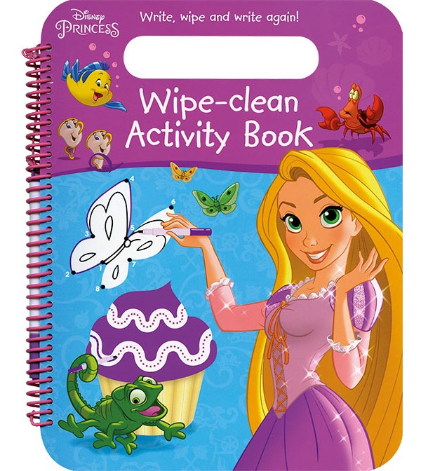 Disney Princess Wipe Clean Activity Book