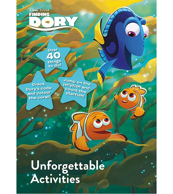 Disney Pixar Finding Dory Unforgettable Activities