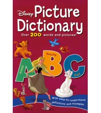 Disney Picture Dictionary Over 200 Words and Pictures