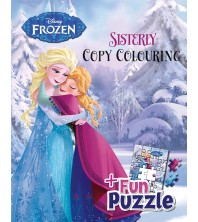 Disney Frozen Sisterly Copy Colouring