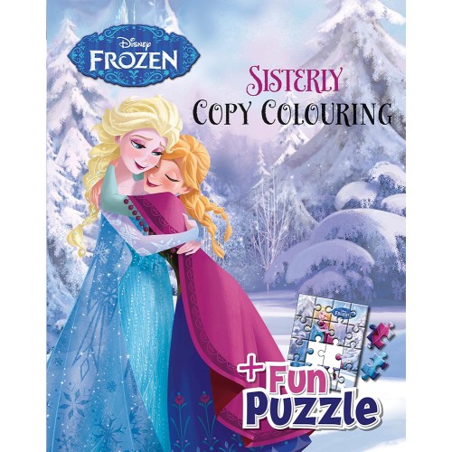 Disney Frozen Sisterly Copy Colouring