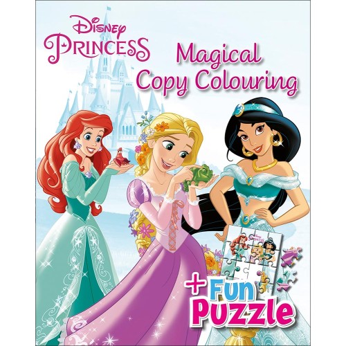 Disney Princess Magical Copy Colouring