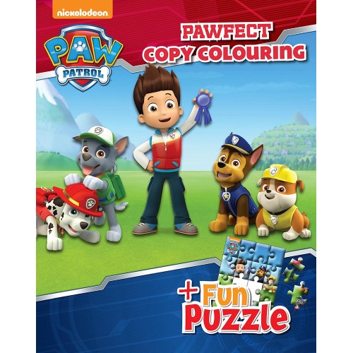 Paw Patrol Pawfect Copy Colouring