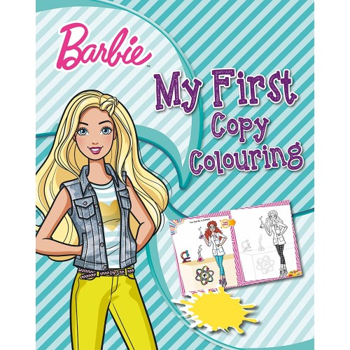 Barbie My First Copy Colouring (Blue)