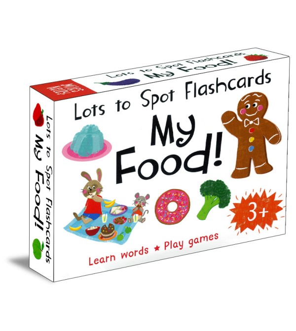 Lots to Spot Flashcards My Food