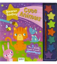 Cute Animals Shimmer Painting