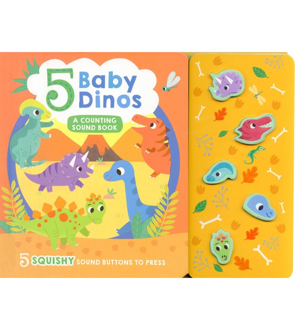 5 Baby Dinos A Counting Sound Book