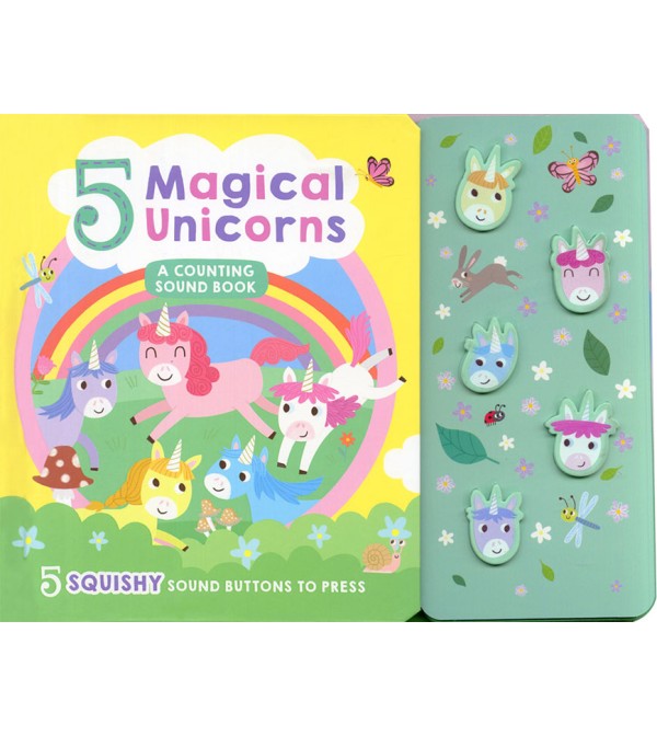 5 Magical Unicorns A Counting Sound Book