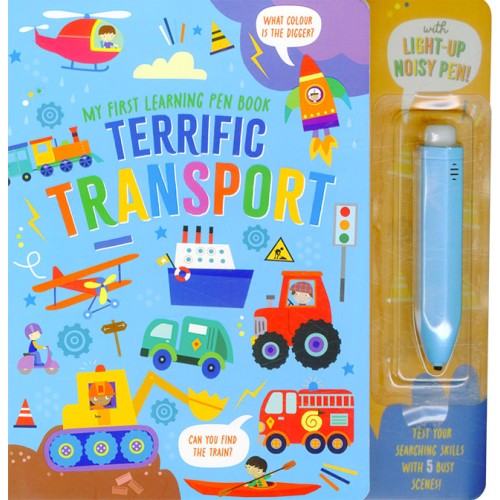 My First Learning Pen Book Terrific Transport