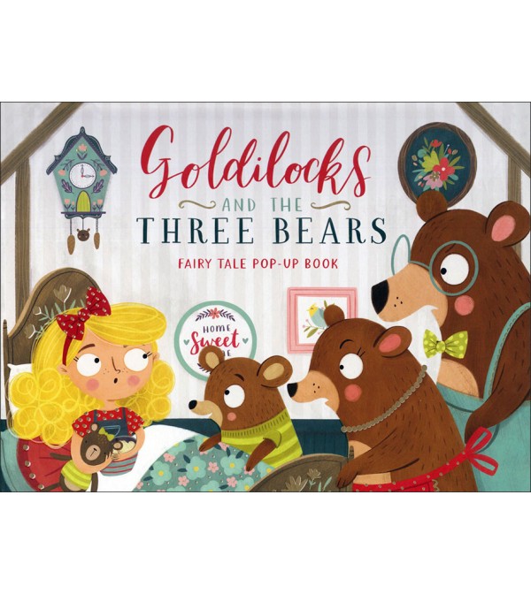 Goldilocks and the Three Bears Fairy Tale Pop-up Book