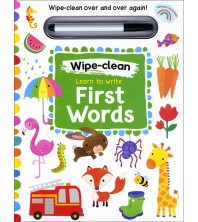 Learn to Write First Words Wipe-clean