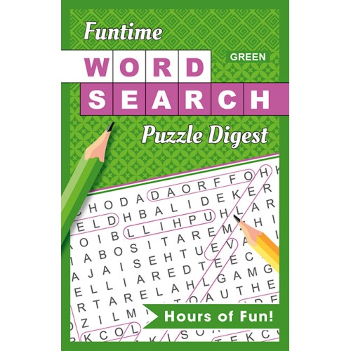 Funtime Word Search Puzzle Digest (Green)