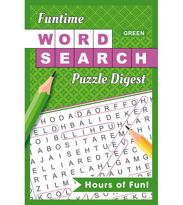 Funtime Word Search Puzzle Digest (Green)