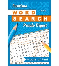 Funtime Word Search Puzzle Digest (Blue)