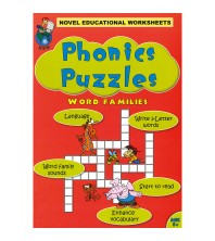 Novel Educational Phonics Puzzles Word Families