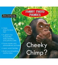 Funny Photo Phonics Cheeky Chimp