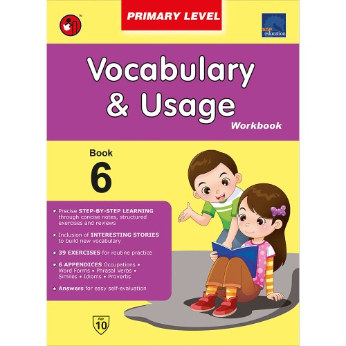 Vocabulary & Usage Workbook Primary Level 6